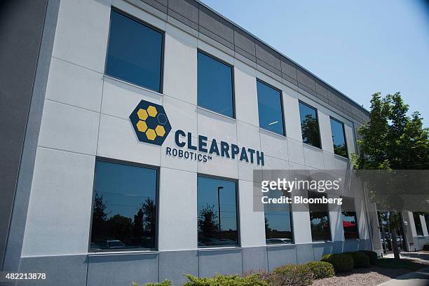 Clearpath Robotics Inc. Headquarters stands in Kitchener, Ontario, Canada, on Friday, July 24, 2015. Clearpath Robotics, Inc. Manufactures industrial...