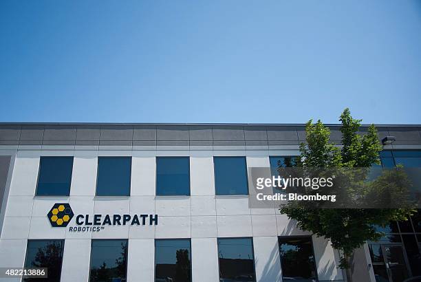 Clearpath Robotics Inc. Headquarters stands in Kitchener, Ontario, Canada, on Friday, July 24, 2015. Clearpath Robotics, Inc. Manufactures industrial...