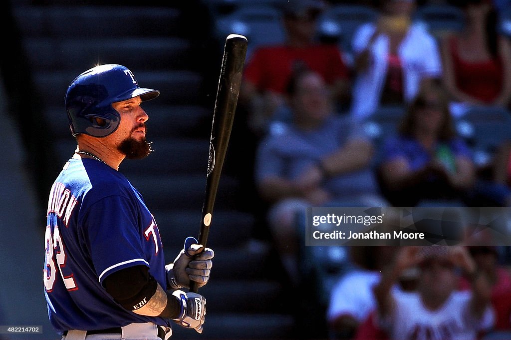 Texas Rangers v Los Angeles Angels of Anaheim