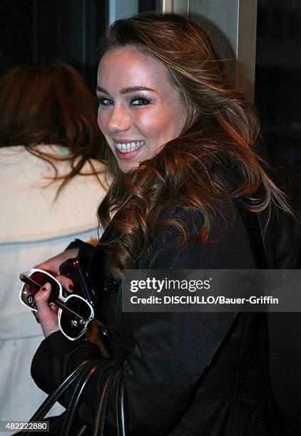 Adult actress Capri Anderson is seen leaving on March 03, 2011 in New York City.