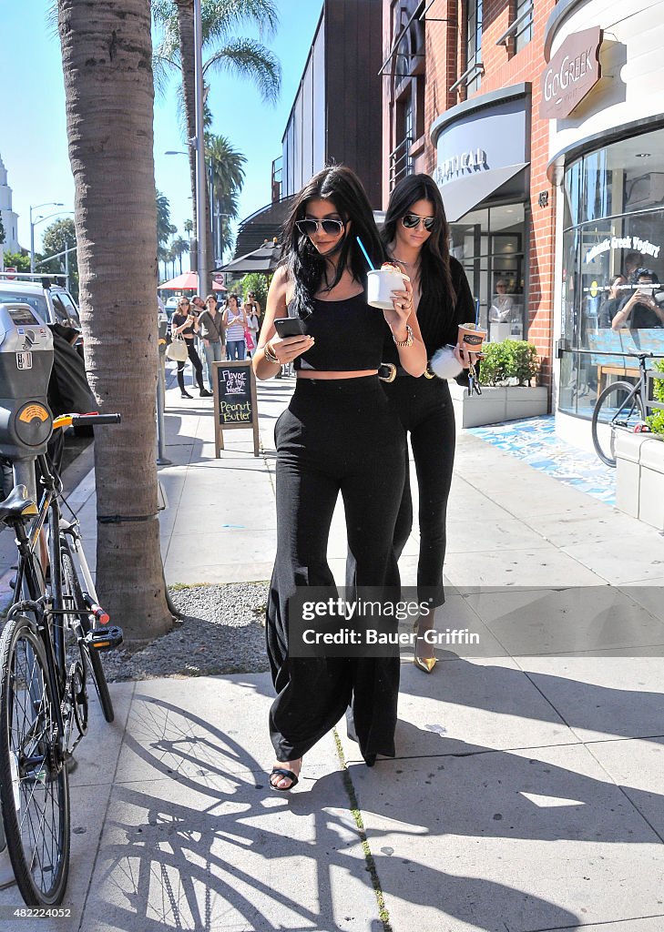 Celebrity Sightings In Los Angeles - July 28, 2015