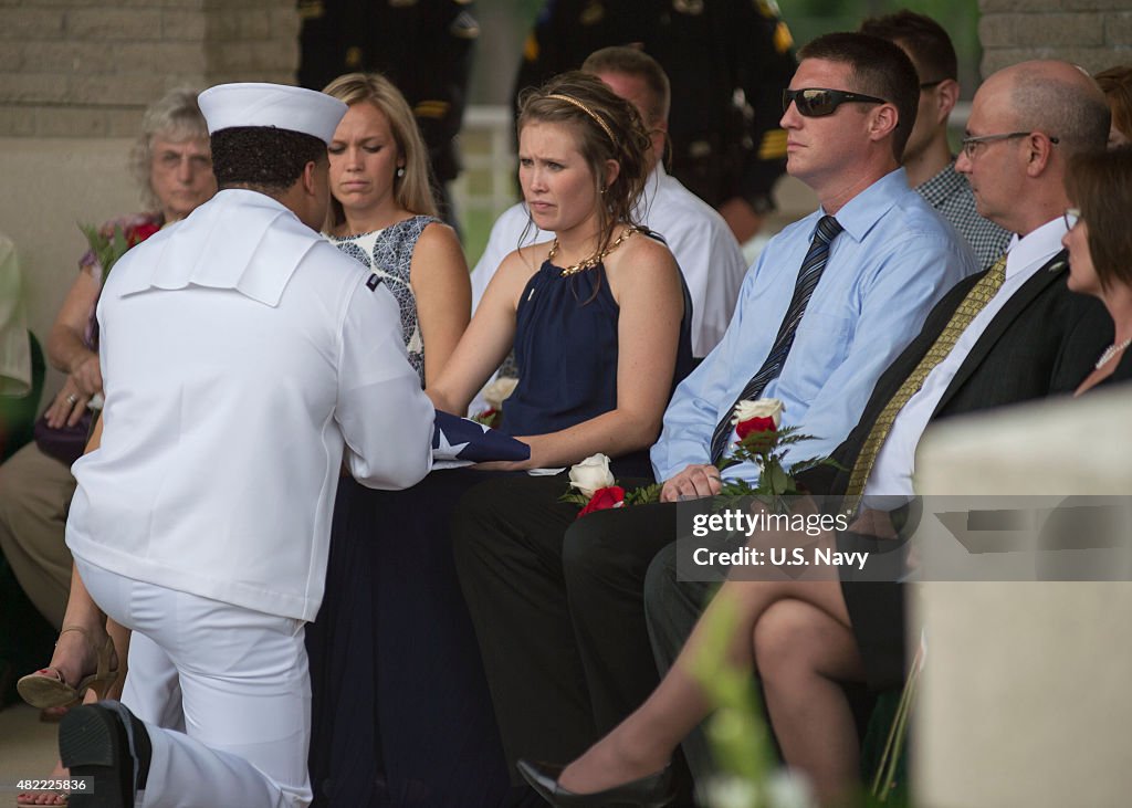 Funeral Held For Logistics Specialist 2nd Class Randall Smith