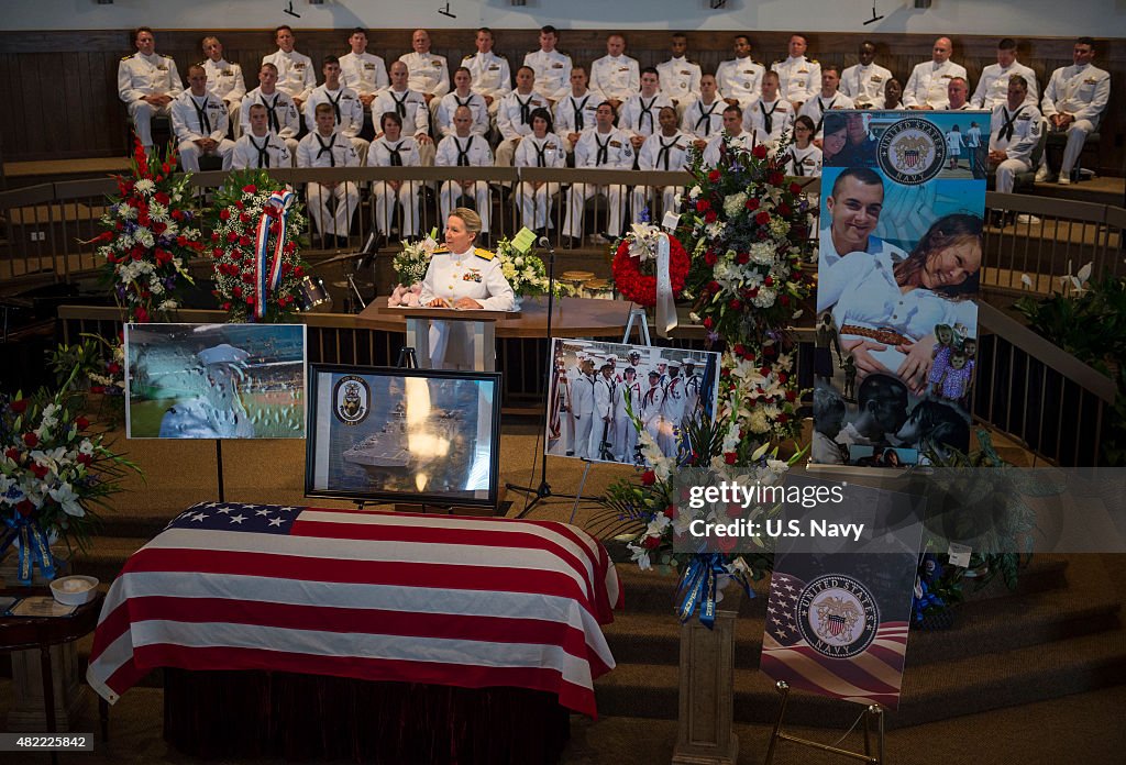 Funeral Held For Logistics Specialist 2nd Class Randall Smith
