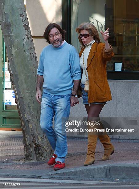 Beatriz Perez Aranda is seen on April 2, 2014 in Madrid, Spain.