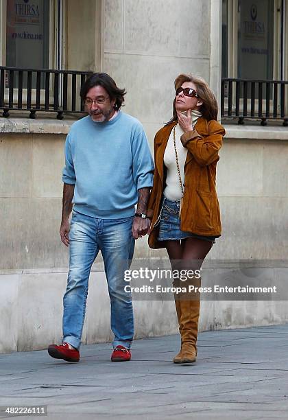 Beatriz Perez Aranda is seen on April 2, 2014 in Madrid, Spain.