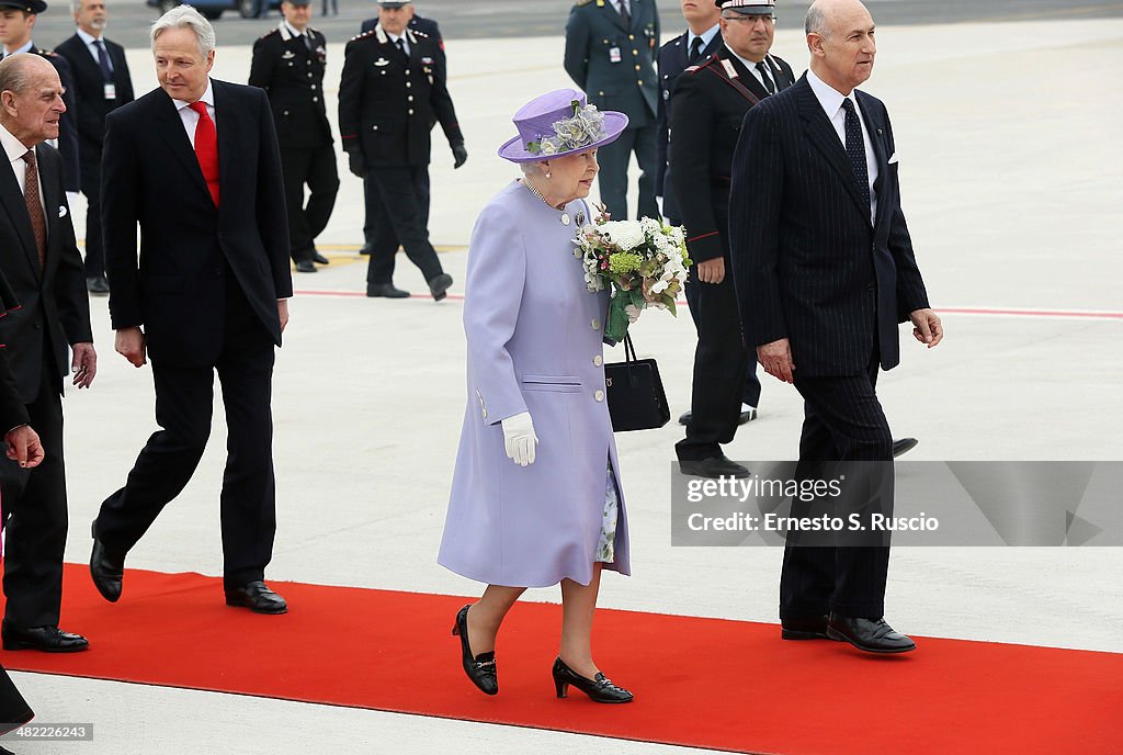 The Queen And Duke Of Edinburgh Visit Rome And The Vatican City