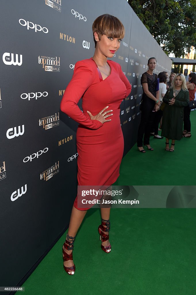 "America's Next Top Model" Cycle 22 Premiere Party Presented By OPPO And NYLON