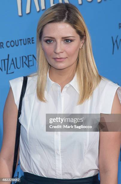 Actress Mischa Barton attends the "Paper Towns" New York premiere at the AMC Loews Lincoln Square on July 21, 2015 in New York City.