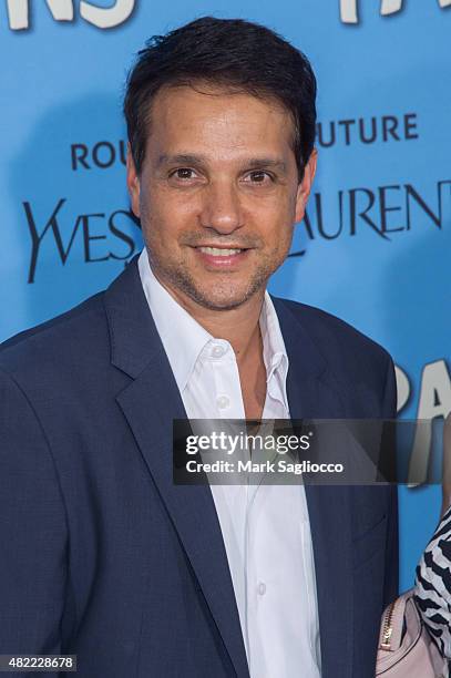 Actor Ralph Macchio attends the "Paper Towns" New York premiere at the AMC Loews Lincoln Square on July 21, 2015 in New York City.