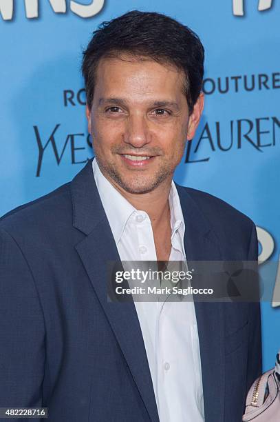 Actor Ralph Macchio attends the "Paper Towns" New York premiere at the AMC Loews Lincoln Square on July 21, 2015 in New York City.