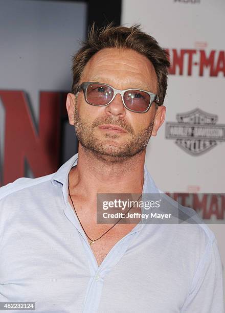 Actor Thomas Kretschmann arrives at the Los Angeles premiere of Marvel Studios 'Ant-Man' at Dolby Theatre on June 29, 2015 in Hollywood, California.