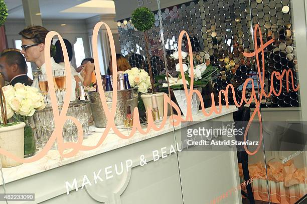 Atmosphere during the Blushington New York City Grand Opening Party at Le Parker Meridien Underground on July 28, 2015 in New York City.