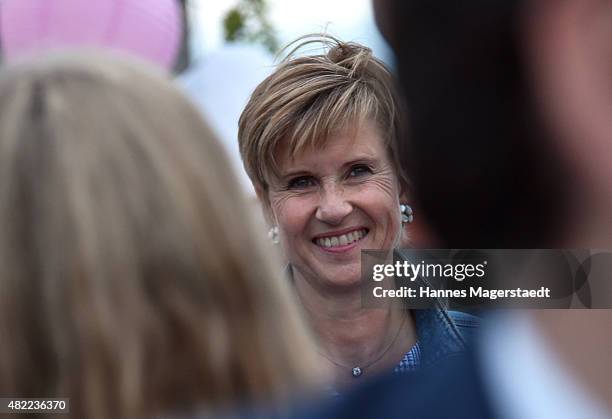 Susanne Klatten attends the summer party at Hotel Bayerischer Hof on July 28, 2015 in Munich, Germany.