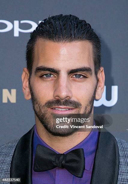 Model Nyle DiMarco attends "America's Next Top Model" Cycle 22 premiere party at Greystone Manor on July 28, 2015 in West Hollywood, California.