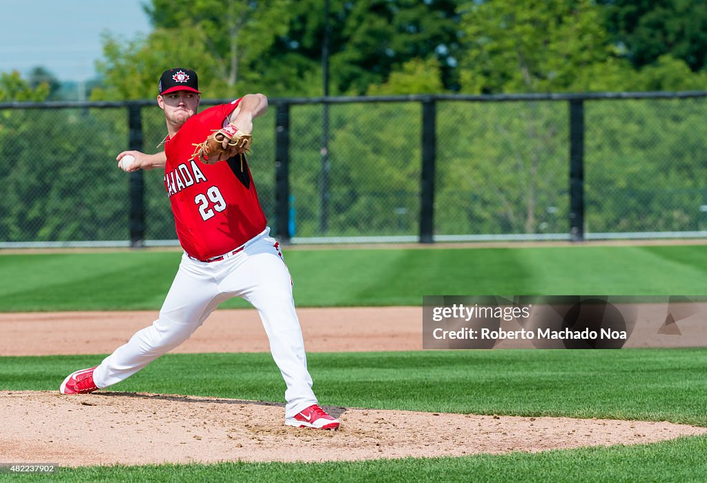 Toronto Pan American Games 2015, Baseball tournament: Jared...