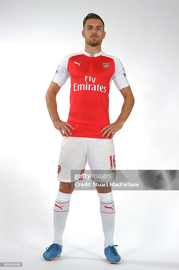 Arsenal First Team Photocall