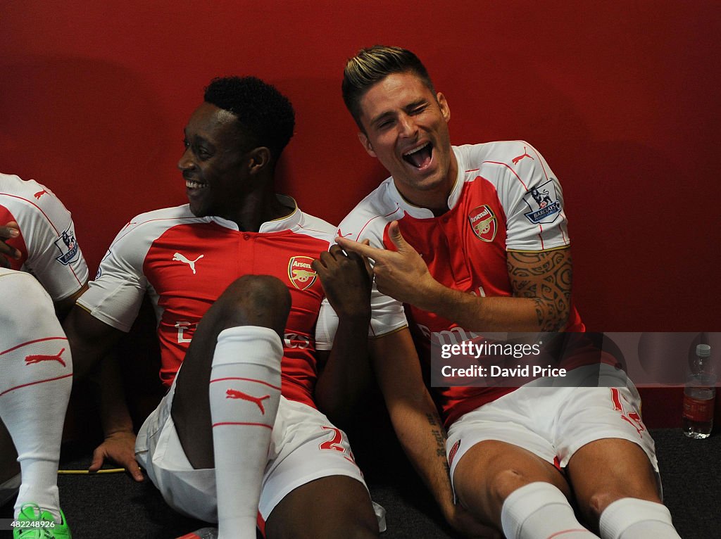 Arsenal First Team Photocall