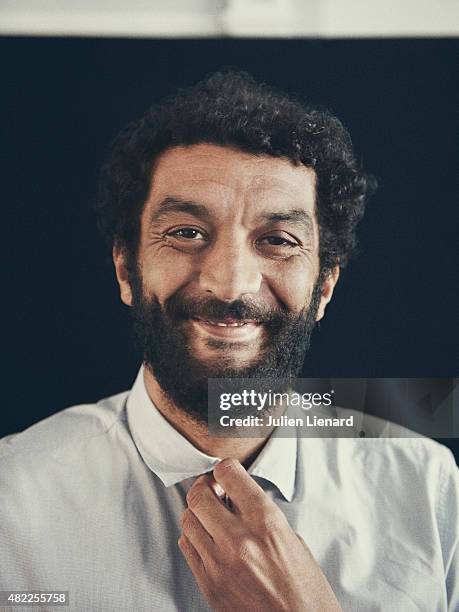 Actor Ramzy Bedia is photographed for Self Assignment on June 14, 2014 in Cabourg, France.