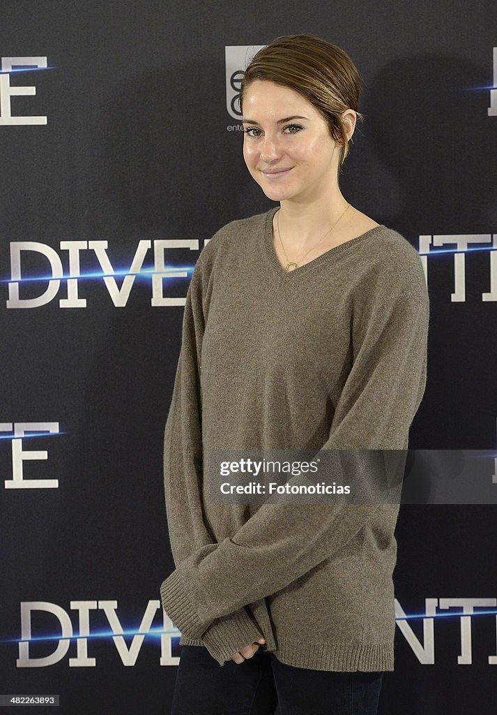 'Divergent' Madrid Photocall
