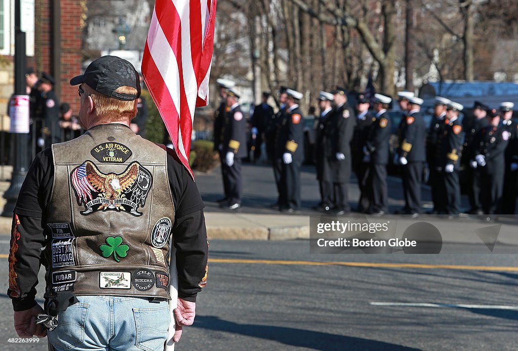 Boston Firefighter Michael R. Kennedy Mourned At Wake