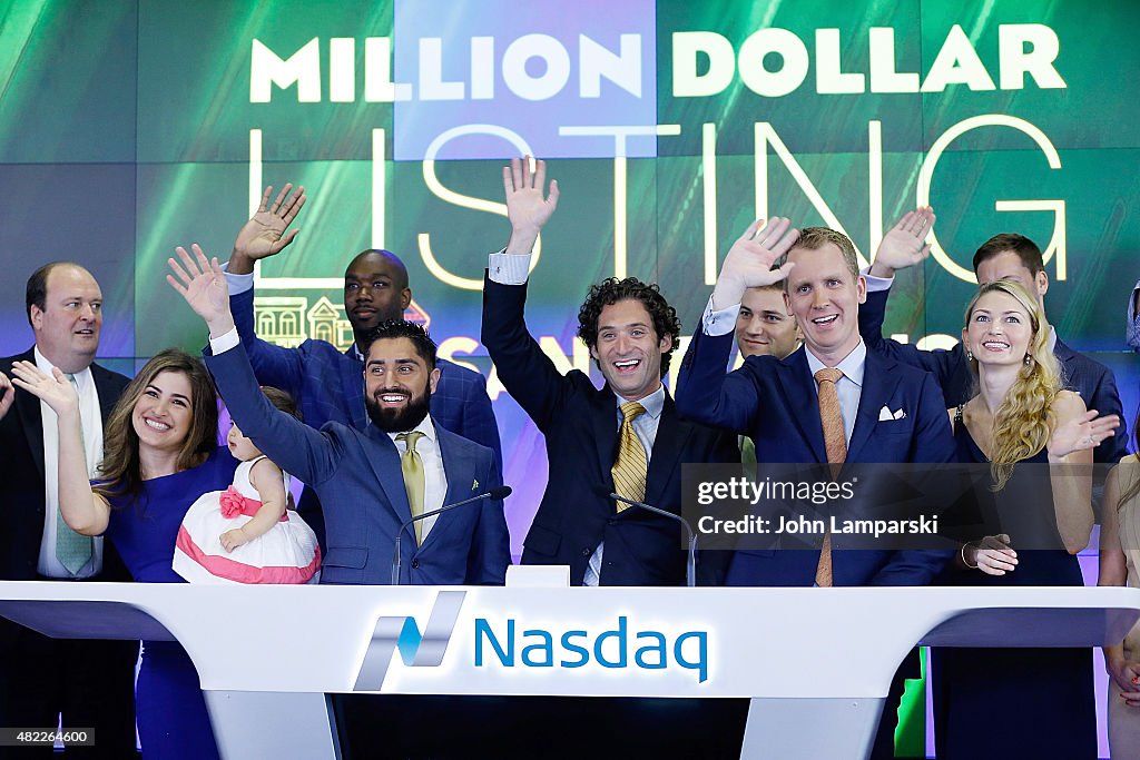 "Million Dollar Listing San Francisco" Ring The Nasdaq Stock Market Opening Bell