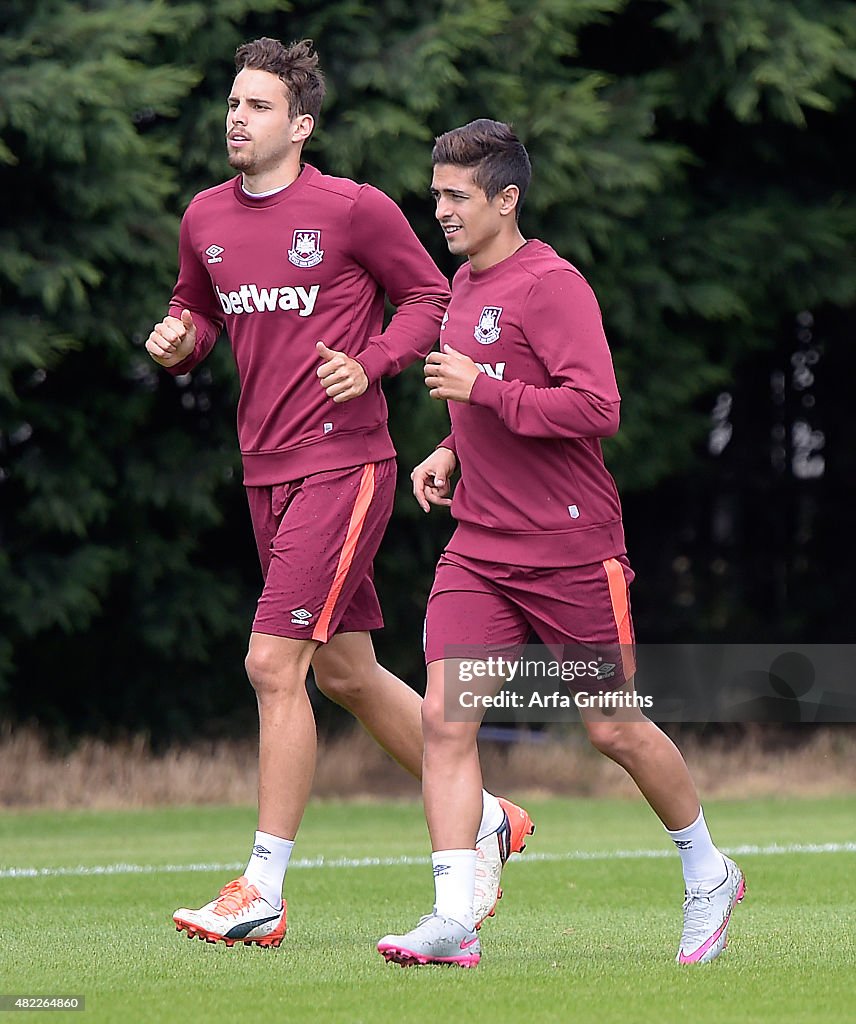 West Ham United Training and Press Conference