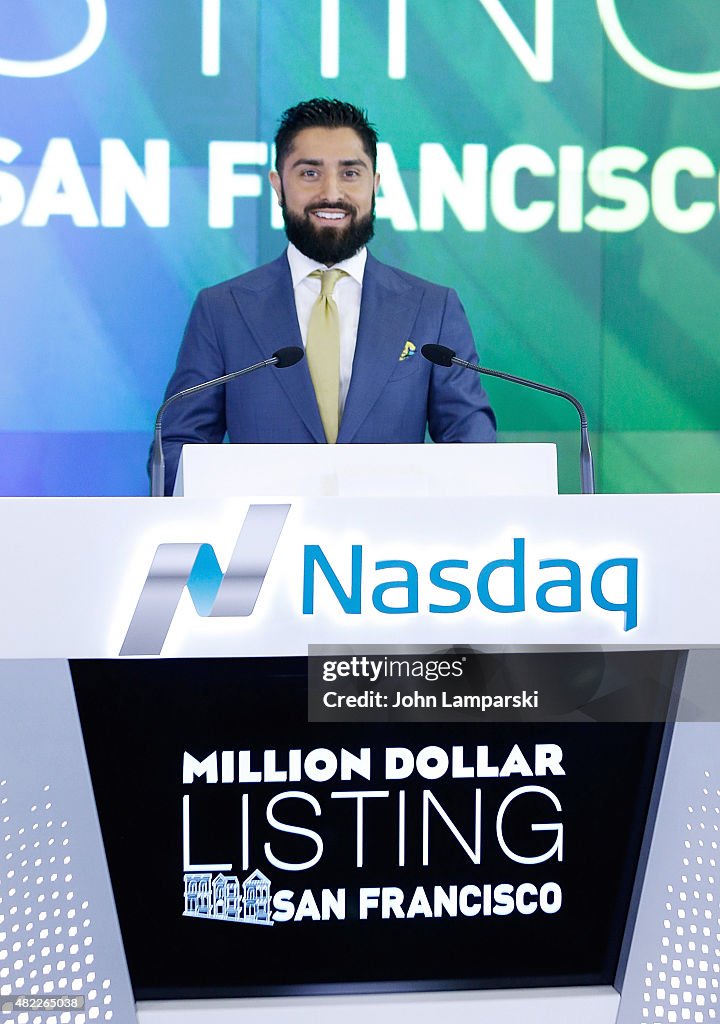 "Million Dollar Listing San Francisco" Ring The Nasdaq Stock Market Opening Bell