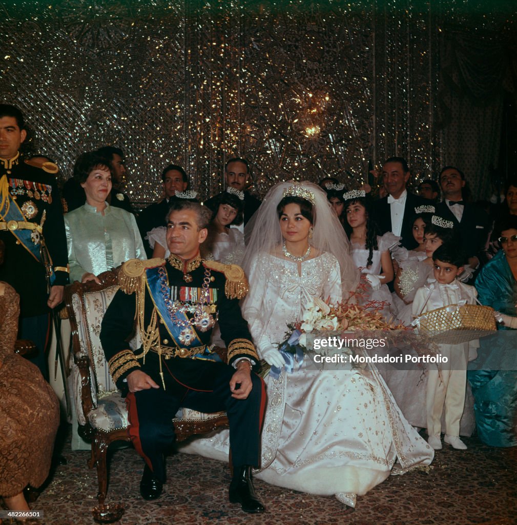 The Shah of Persia and Farah Diba