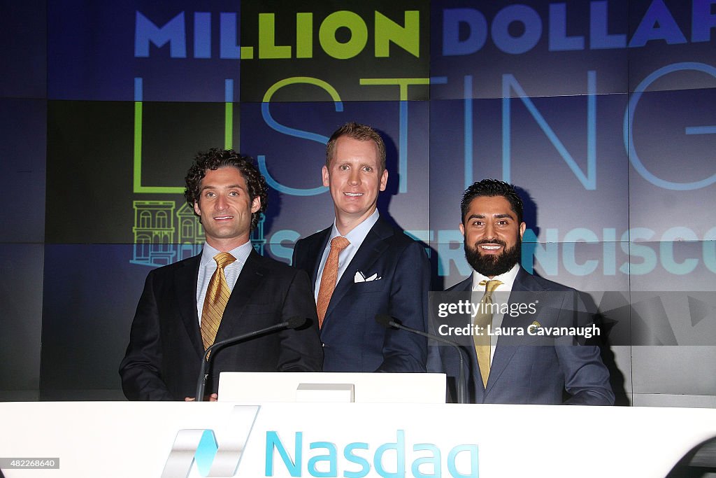 "Million Dollar Listing San Francisco" Ring The Nasdaq Stock Market Opening Bell