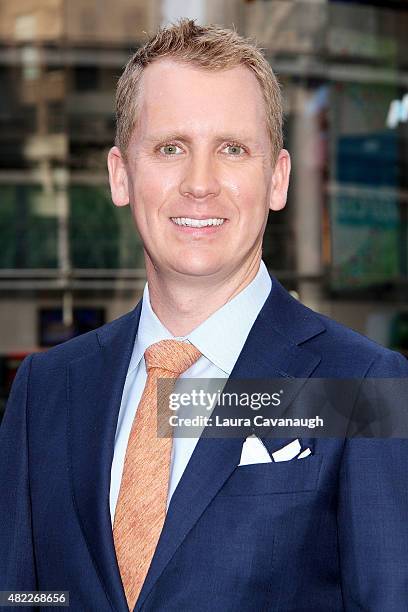 Andrew Greenwell attends "Million Dollar Listing San Francisco" Rings The Nasdaq Stock Market Opening Bell at NASDAQ MarketSite on July 29, 2015 in...