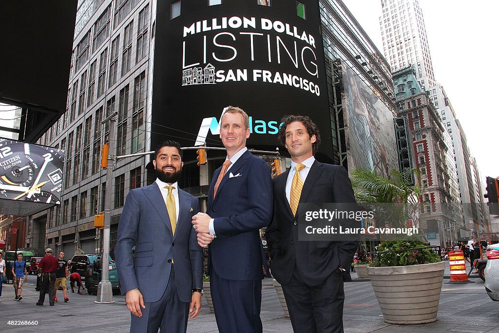 "Million Dollar Listing San Francisco" Ring The Nasdaq Stock Market Opening Bell