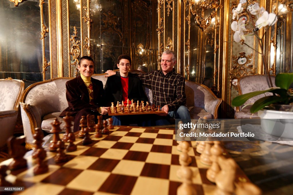 Italo-american Fabiano Caruana, Italian chess champion in office