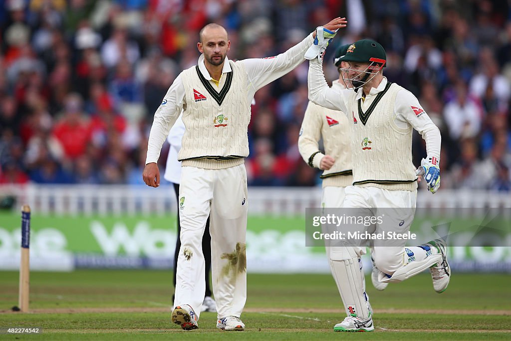 England v Australia: 3rd Investec Ashes Test - Day One