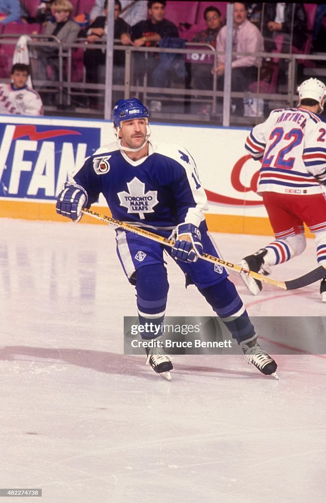 Toronto Maple Leafs v New York Rangers