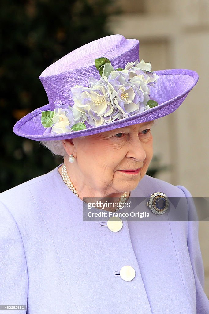 The Queen And Duke Of Edinburgh Visit Rome And The Vatican City