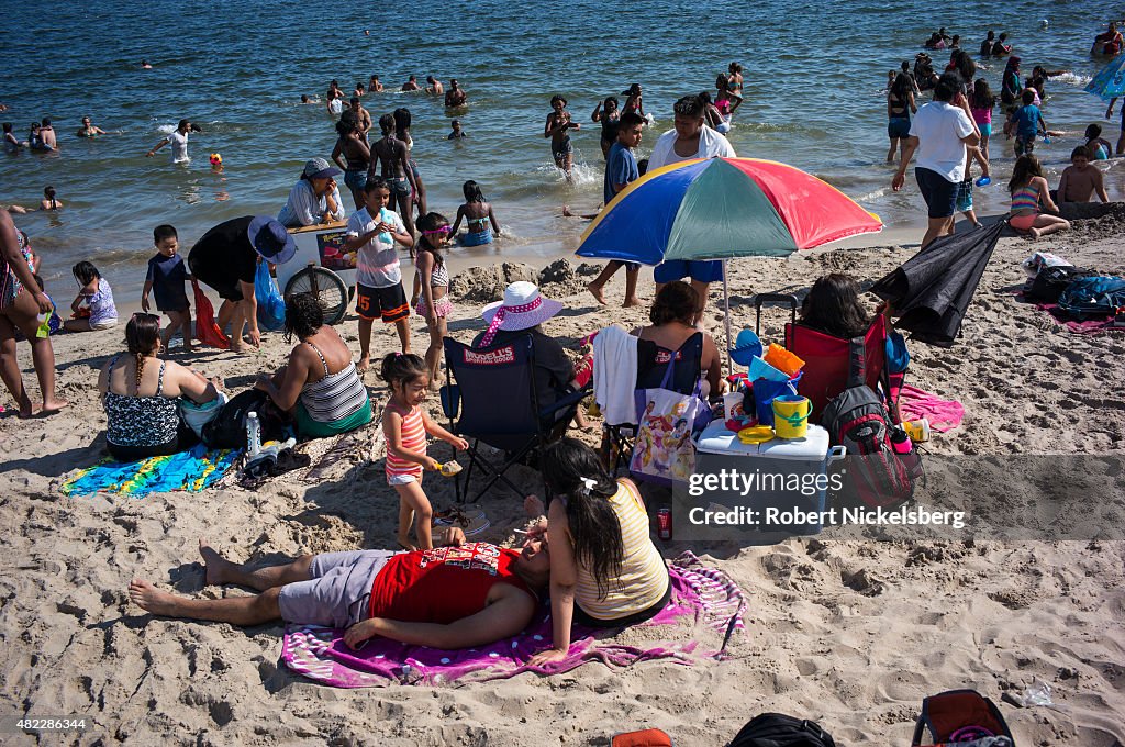 Coney Island Beach And Boardwalk