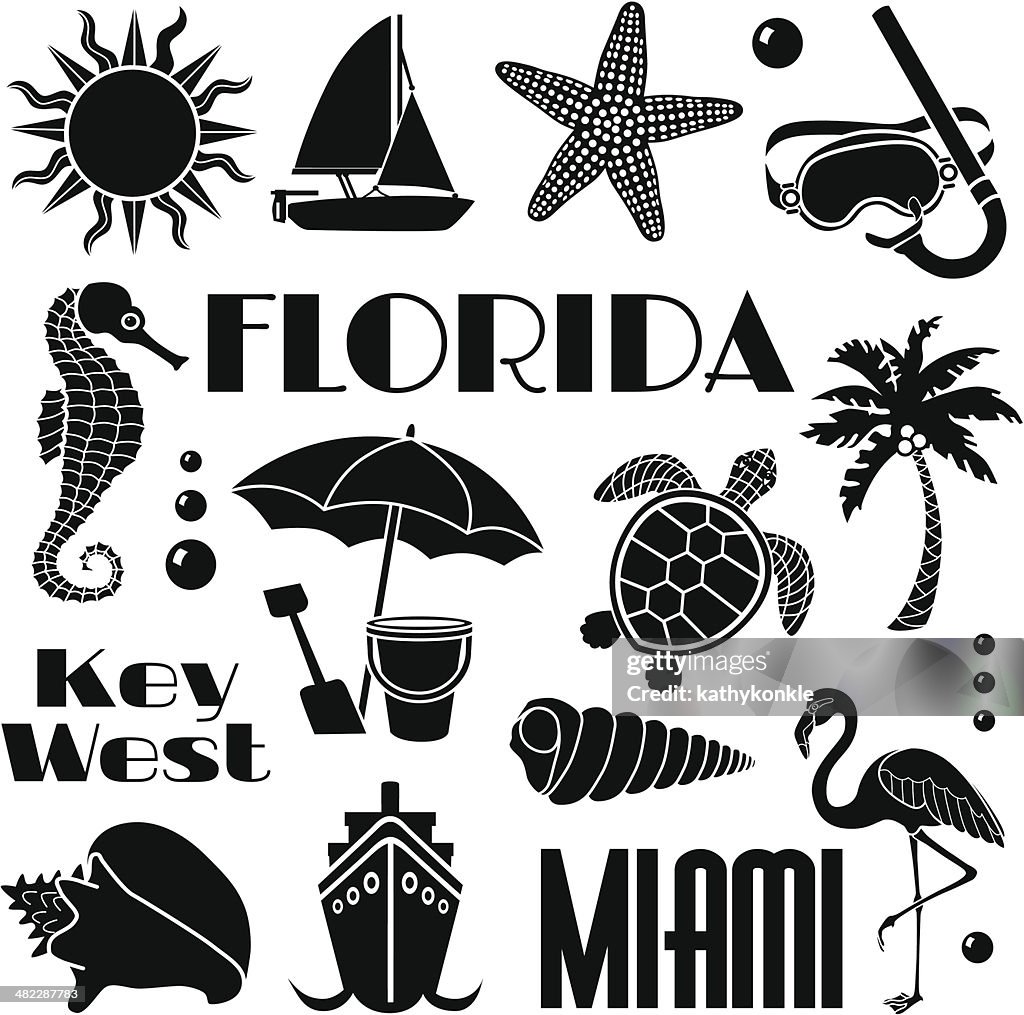 Florida design-Elemente