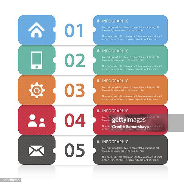 Infographic Icon Numbers 589 Infographic List Number Stock Photos, High-Res Pictures, and Images ...