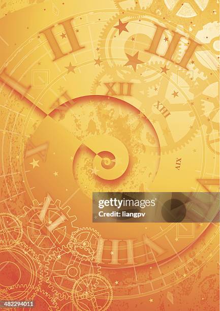 technology background - roman numeral stock illustrations