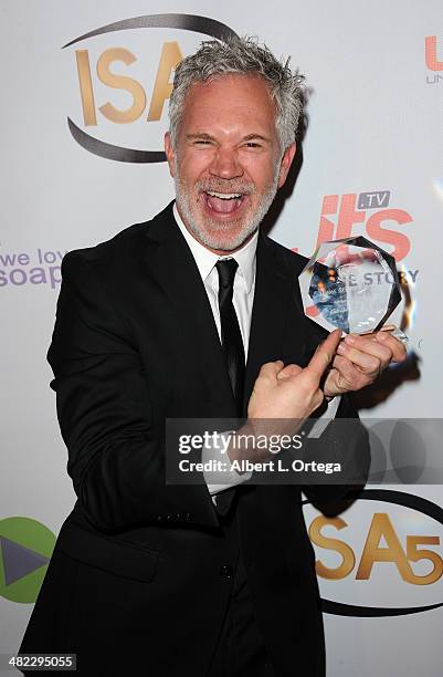 Actor Gerald McCullouch winner of Best Supporting Actor in a Drama from "Hustling" attends 5th Annual Indie Series Awards held at El Portal Theatre...