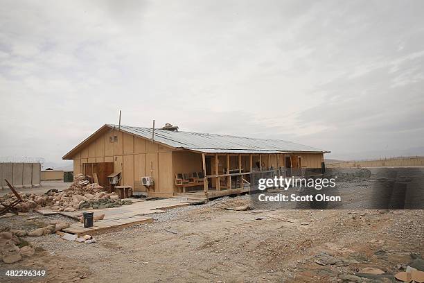 Forward Operating Base Building Forward Operating Base Shank Photos and Premium High Res Pictures ...
