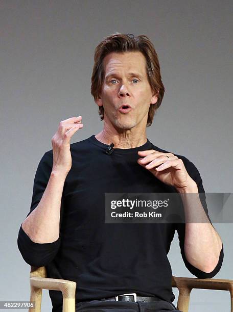 Kevin Bacon attends Meet the Filmmaker: Kevin Bacon, "Cop Car" presented by Apple Store Soho at Apple Store Soho on July 29, 2015 in New York City.