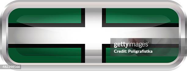 flag of devon - devon stock illustrations