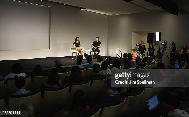 Actor Kevin Bacon attends the Apple Store Soho presents Meet the Filmmaker: Kevin Bacon, "Cop Car" at Apple Store Soho on July 29, 2015 in New York...