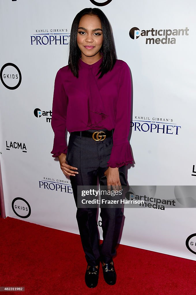 Screening Of GKIDS' "Kahlil Gibran's The Prophet" - Arrivals