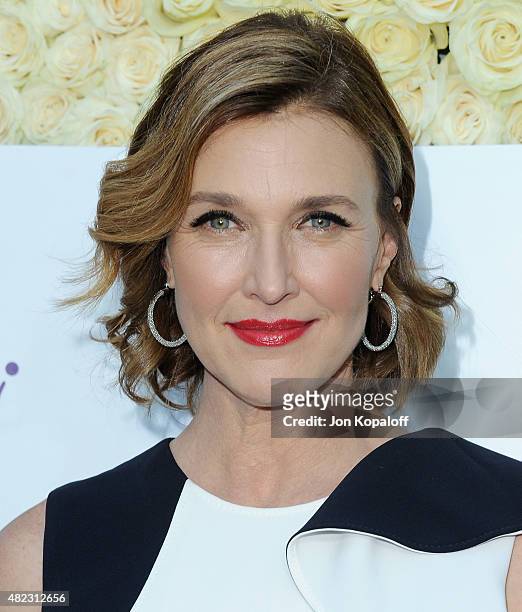 Actress Brenda Strong arrives at 2015 Summer TCA Tour - Hallmark Channel and Hallmark Movies And Mysteries on July 29, 2015 in Beverly Hills,...