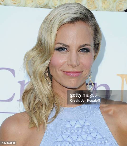 Actress Brooke Burns arrives at 2015 Summer TCA Tour - Hallmark Channel and Hallmark Movies And Mysteries on July 29, 2015 in Beverly Hills,...