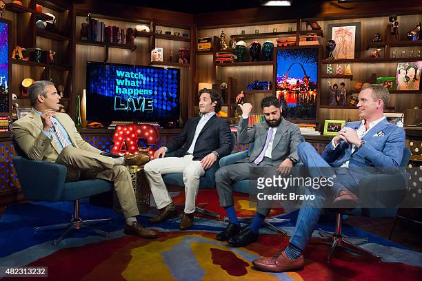 Pictured : Andy Cohen, Justin Fichelson, Roh Habibi and Andrew Greenwell --