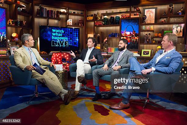 Pictured : Andy Cohen, Justin Fichelson, Roh Habibi and Andrew Greenwell --