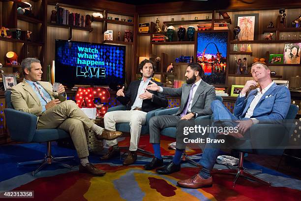 Pictured : Andy Cohen, Justin Fichelson, Roh Habibi and Andrew Greenwell --